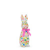 Raz 12"-16" Polka Dot Confetti or Sweet Weave Easter Bunny Decoration -3