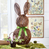 Raz 28" Vine Rabbit with Bow Easter Decoration 4653303