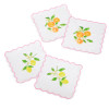 Raz Citrus Weave 6" Cocktail Napkins or 72" Reversible Table Runner Spring or Summer Table Decor -3