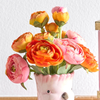 Raz Set of 2 21.5" Pink and Orange Ranunculus Spring or Summer Spray F4622637
