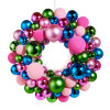 Raz 21" Multicolor Ball Easter Wreath W4632742 -2