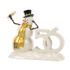 Department 56 Snow Village 50th Year Anniversary 2026 Lucky The Snowman Figure 6018398 -2