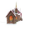 Department 56 Snow Village 50th Year Anniversary Chapel Of Abundant Grace Building 6018429 -4