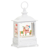 Raz 8.75" Whimsical Santa and Deer Musical Lighted Water Lantern 4500770