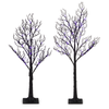 Raz 3' or 4' Black Lighted Halloween Tree
