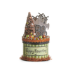 Raz 8" Ghost Box or Haunted House Box Halloween Decoration -2