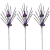 Raz Set of 3 32" Tinsel Witch Hat Sprays Halloween Decoration F4602383 -5