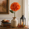 Raz 26" Orange Hydrangea Fall Stem F4608020-2