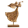Raz 17.5" Gold Angel Christmas Figure 4511655-2