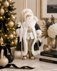 Raz 20.25" Baubles and Bow Santa Christmas Figure 4610477