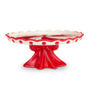 Raz 12" Peppermint Cake Stand Christmas Decoration 4611613 -2