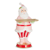 Raz 25.25" Pink Santa Butler Christmas Decoration 4611662 -2