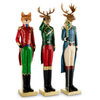 Raz 32" Set of 3 Woodland Soldier Christmas Decoration 4612187 -2