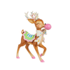 Raz Bubblegum Blowin' 7.75" Reindeer or 8" Snowman Christmas Decoration -2