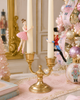 Raz 4.5" Nutcracker Ballerina Candle Huggers Christmas Decoration 4612277-3
