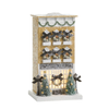 Raz Black, White, and Gold Lighted Paper Houses Christmas Decoration -3