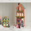 Raz 12" Multicolored Lighted Paper House Christmas Decoration 4615533
