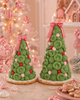 Raz 7" or 8.5" Meringue Candy Gingerbread Tree Christmas Decoration -4