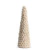 Raz 13" or 15" Pearl Floral Tree Christmas Decoration -2
