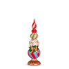 Raz 24" or 29" Finial with Bow Christmas Decoration -3