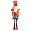 Raz 15" or 24" Ringleader Nutcracker Christmas Home Decor -4