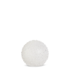 Raz 5" or 6" White Jeweled Finish Orb Christmas Home Decor -3
