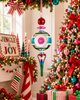 Raz 17.5" Vintage Oversized Reflector Christmas Ornament 4632787 - 2