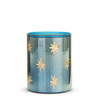 Raz 3.5", 5", or 8" Etched Blue Star Container Christmas Decoration -4
