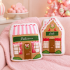 Raz 16" Sweet Shop Gingerbread Christmas Pillow-4
