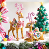 Raz Sassy Jingle Standing or Sitting Candy Deer Christmas Figures