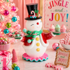 Raz 22" Merry Snowman Server Christmas Decoration 4657621-2
