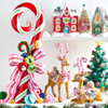 Raz 33" Candy Cane with Bow and Candy Christmas Decoration 4657622