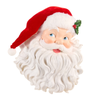 Raz 18" Jolly Santa Face Wall Art Christmas Decoration 4657675