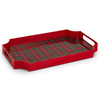 Raz 16" Tartan Plaid Tray Christmas Decoration 4659124