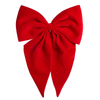 Raz 29" Red Velvet Bow Christmas Ornament 4606761
