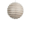 Raz 4" or 5" Pearled Ball Christmas Ornament -2