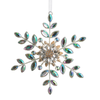 Raz 6" Iridescent Jewel Snowflake Christmas Ornament 4613601