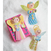 Raz 6.5" Set of 3 Choir Angel Christmas Ornament 4616249