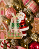 Raz 4" Magical Santa Delivery Glass Christmas Ornament 4624922-2