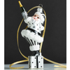 Raz 6" Champagne Popping Santa Glass Christmas Ornament 4652903