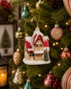 Raz 5" Winter House Glass Christmas Ornament 4652943-2