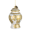 Raz Eric Cortina 4" Golden Ginger Jar Glass Christmas Ornament 4653205