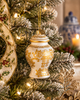 Raz Eric Cortina 4" Golden Ginger Jar Glass Christmas Ornament 4653205-2