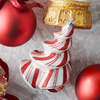 Raz Eric Cortina 3.5" Golden Ginger Jar Glass Christmas Ornament 4653206