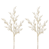 Raz 32.5" Set of 2 Pearl Branch Christmas Tree Spray F4602523