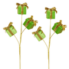Raz 27" Set of 2 Green Gift Package Christmas Tree Spray F4631084