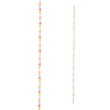 Raz 5' Multicolor Bead Christmas Tree Garland G4617621