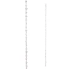 Raz 6' Clear Ice Christmas Tree Garland G4619135