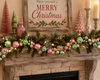 Raz 4' Pink and Green Christmas Plastic Ball Garland G4632810-2