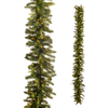 Raz 9' Pre-Lit Connectable Balsam Fir Christmas Garland G4804824C